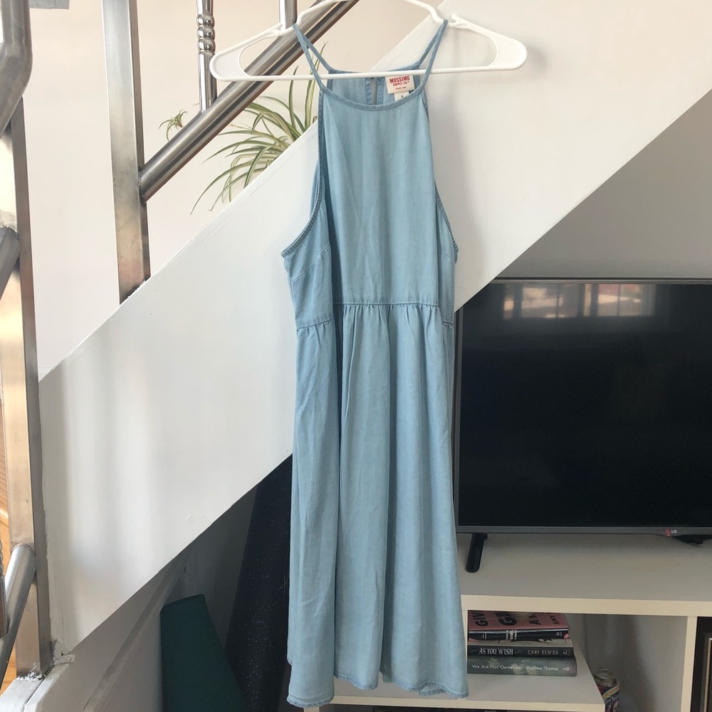 Chambray/denim sundress